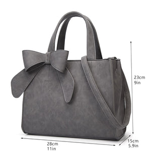 Lilian Bow Medium Tote